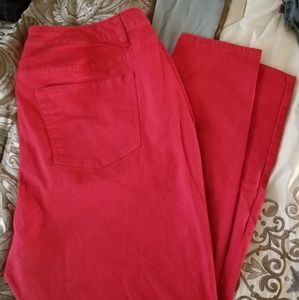 Lane Bryant plus sz 20 jean RED